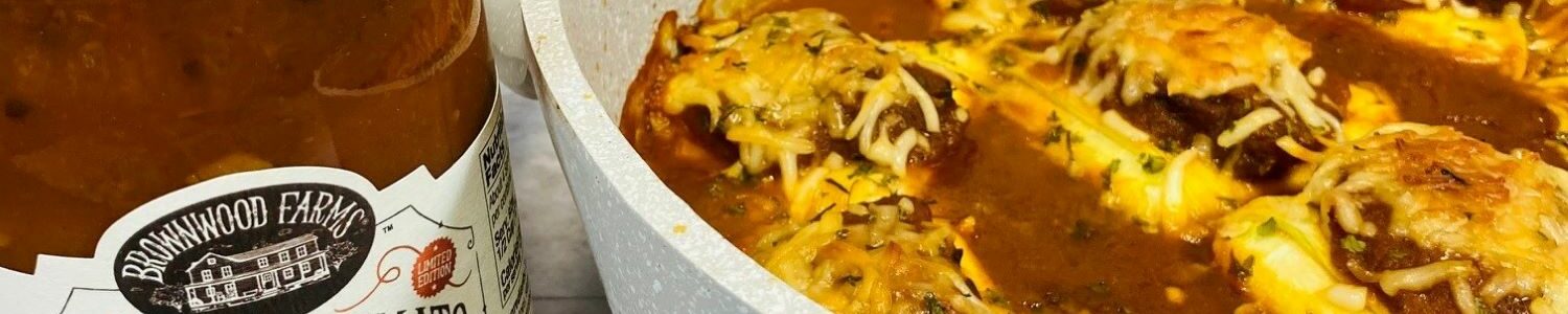 Sun Dried Pepper pasta sauce ravioli