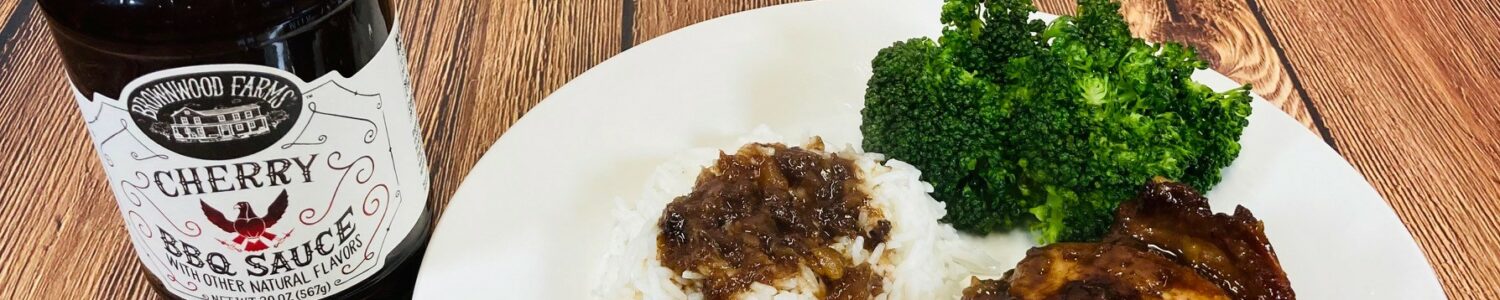 Crockpot Hawaiian Chicken Thighs with Cherry BBQ
