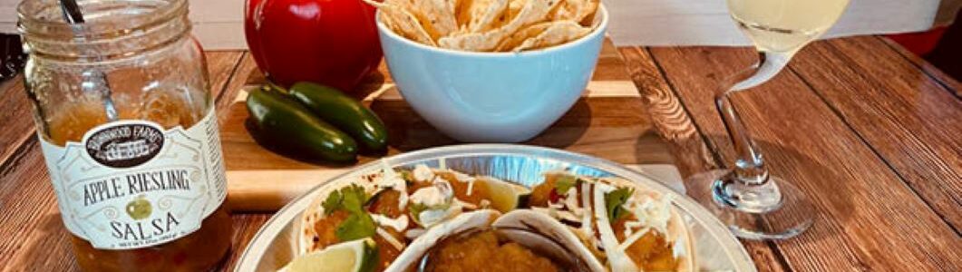 Carnitas with Apple Riesling Salsa