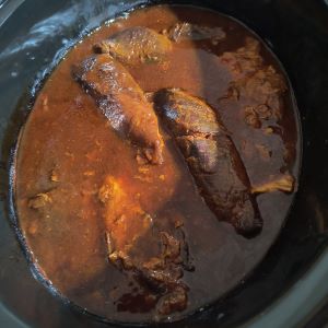 Pineapple Mango BBQ Sauce with Chicken recipe step 3